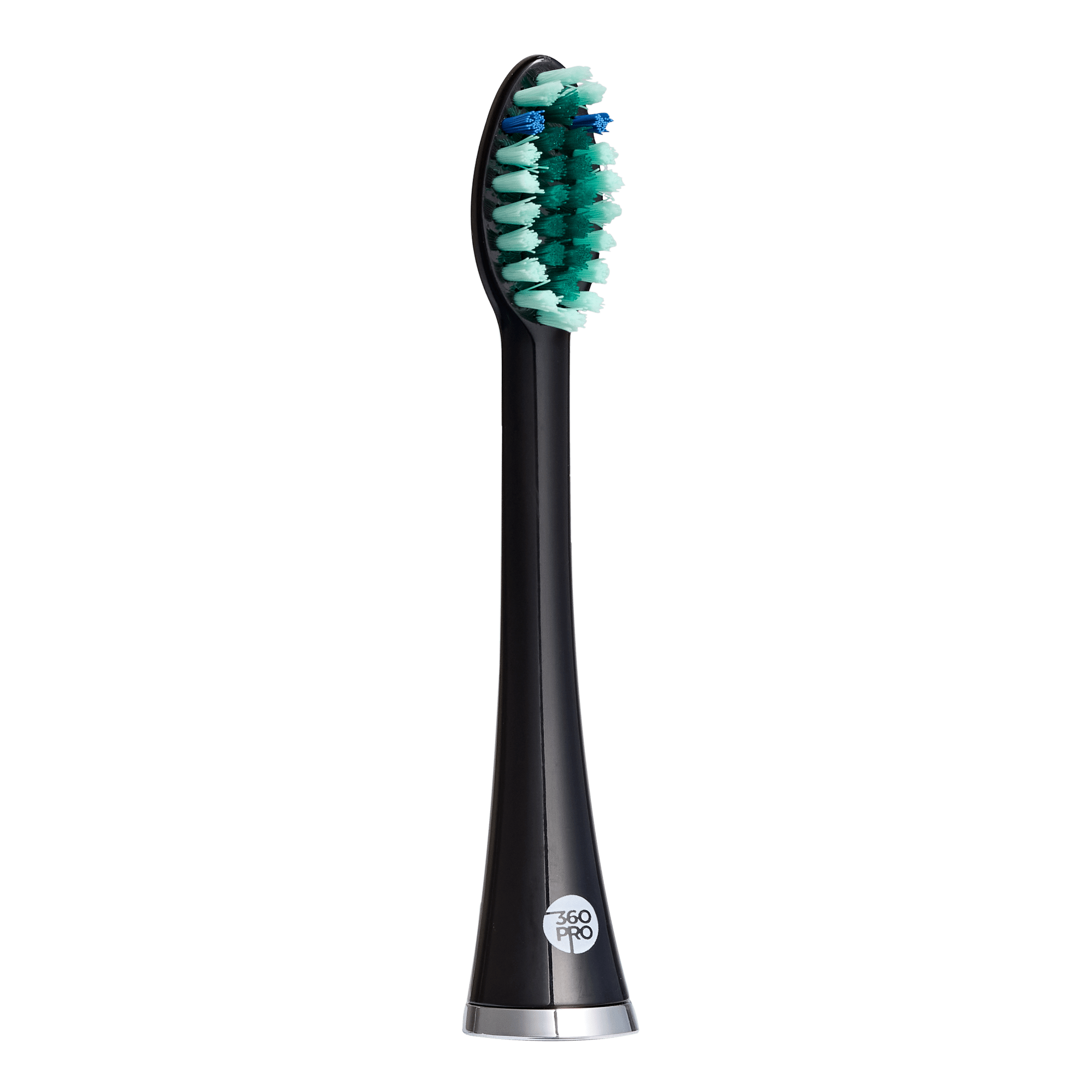 360PRO Evo Sonic Toothbrush Regular Soft Heads Black Smile Store