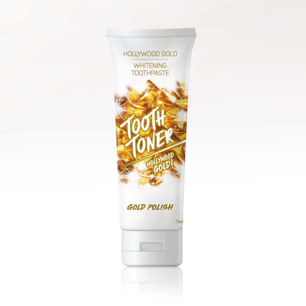 Tooth Toner Gold Polish Toothpaste 75ml Smile Store