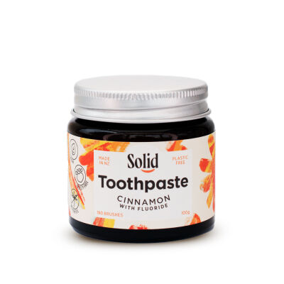Solid cinnamon with fluoride toothpaste 100g