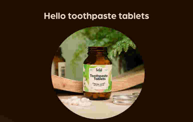 Ditch the tube and say hello to toothpaste tablets!