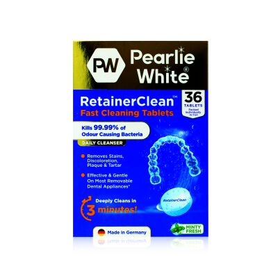 Pearlie White RetainerClean Fast Cleaning Tablets 36pcs
