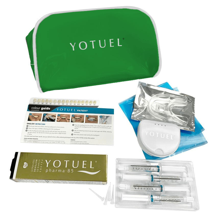 Yotuel Whitening Kit 10 Carbamide Peroxide (Green Bag) Smile Store