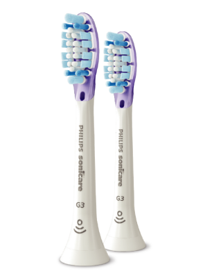 Philips Sonicare G3 Premium Gum Care Brush Head - White (2 Pack)