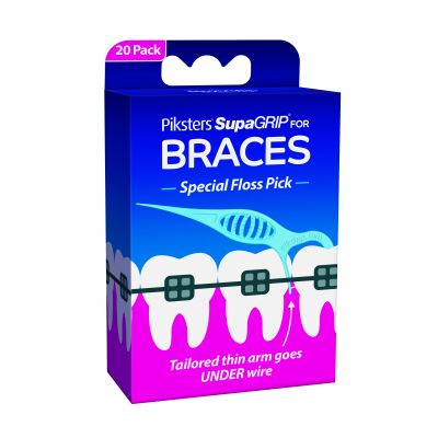Piksters Supagrip for Braces (20 Pack)
