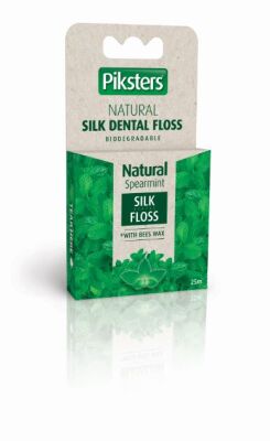 Piksters Natural Silk Floss Spearmint 25m