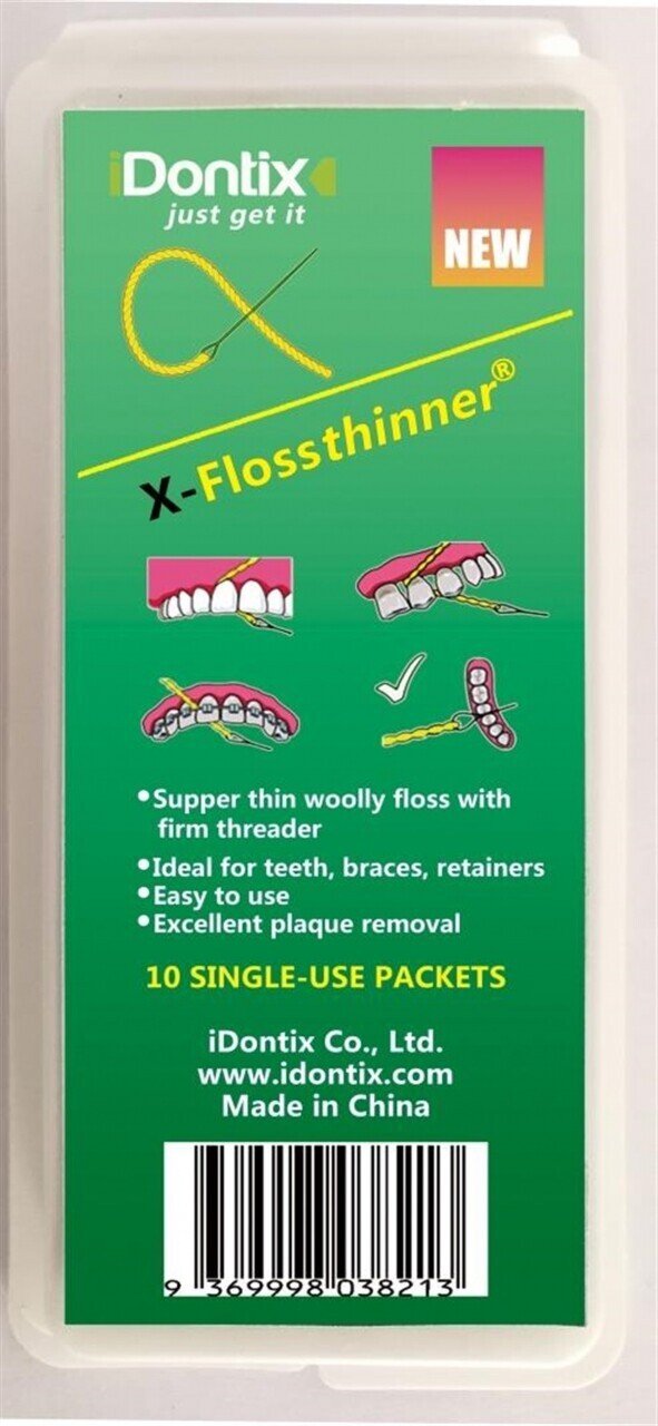 iDontix XFloss Thinner 10 pack Smile Store