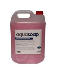 Aquasoap Antiseptic Flow Soap, Pink, 5L